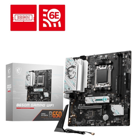 MSI MOTHERBOARD : B650M GAMING WIFI DDR5