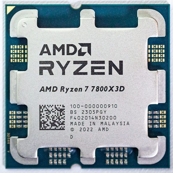 Ryzen Processor:7800 X 3D Tray