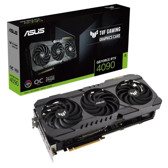 ASUS TUF Gaming GeForce RTX 4090 OC Edition 24GB GDDR6X Gaming Graphics Card (Used)