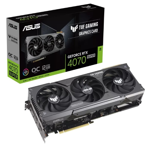 Asus Graphic Card:Tuf 4070 Super Oc