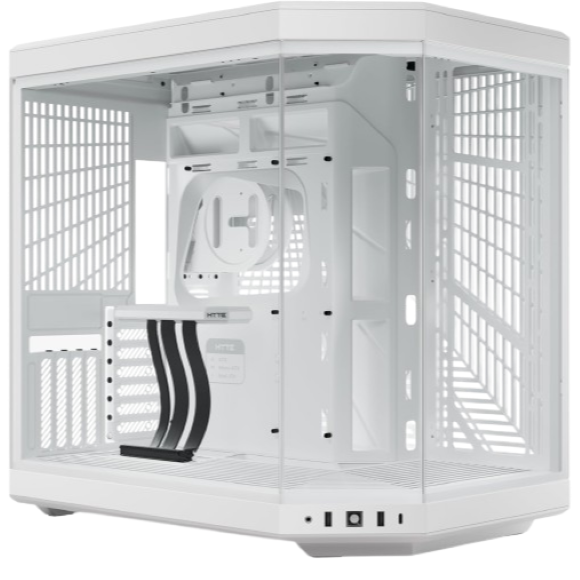 HYTE Y70 Modern Aesthetic Dual Chamber Mid-Tower ATX Case White