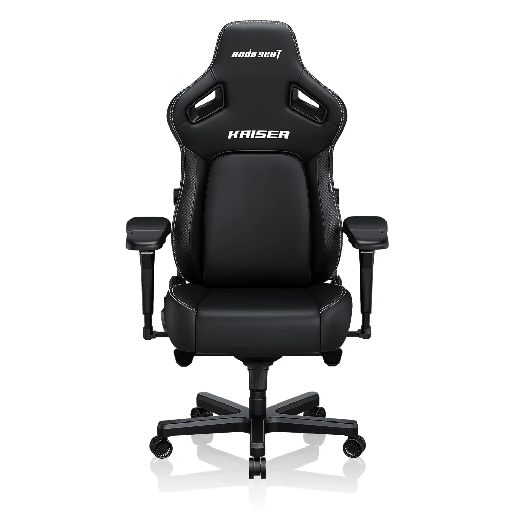 Anda Seat Kaiser 4 XL Premium Leather Gaming Chair Elegant Black