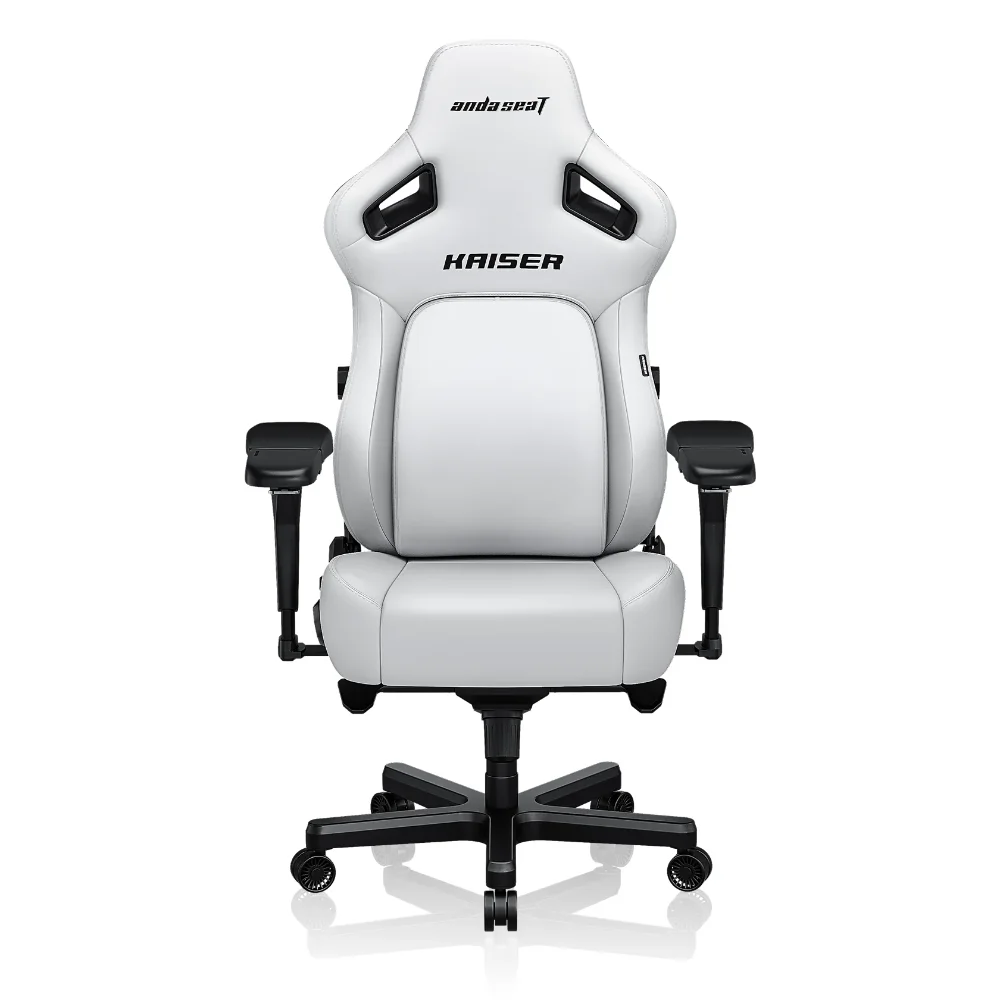 Anda Seat Kaiser 4L Premium Leather Gaming Chair Cloudy White