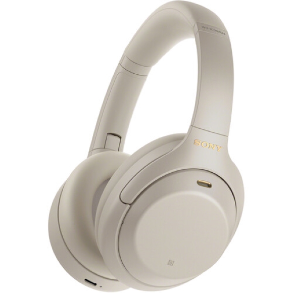 Sony WH-1000XM4 Wireless Over-Ear Headphones Silver