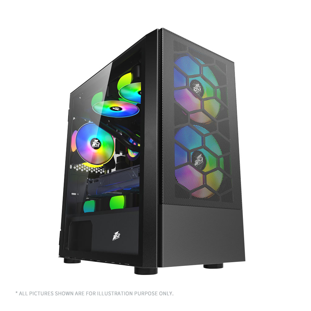 1Stplayer Casing:X4-M M-Atx Blk