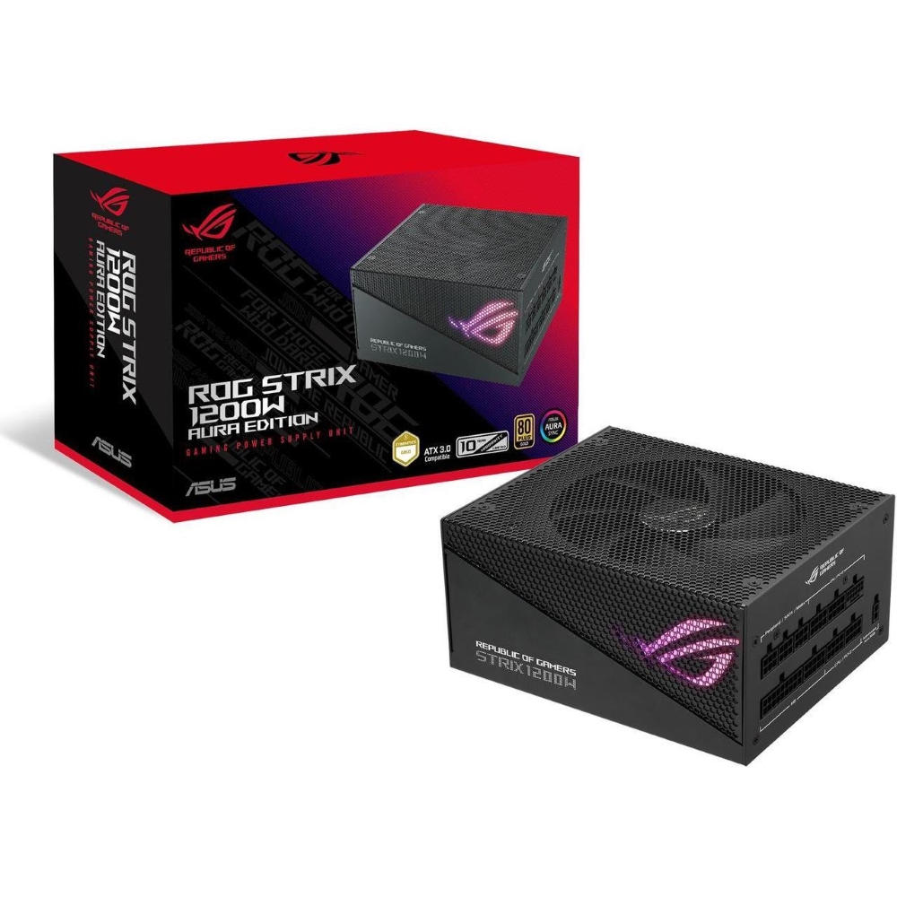 Asus Power Supply:Rog Strix 1200W Gold Aura Edit