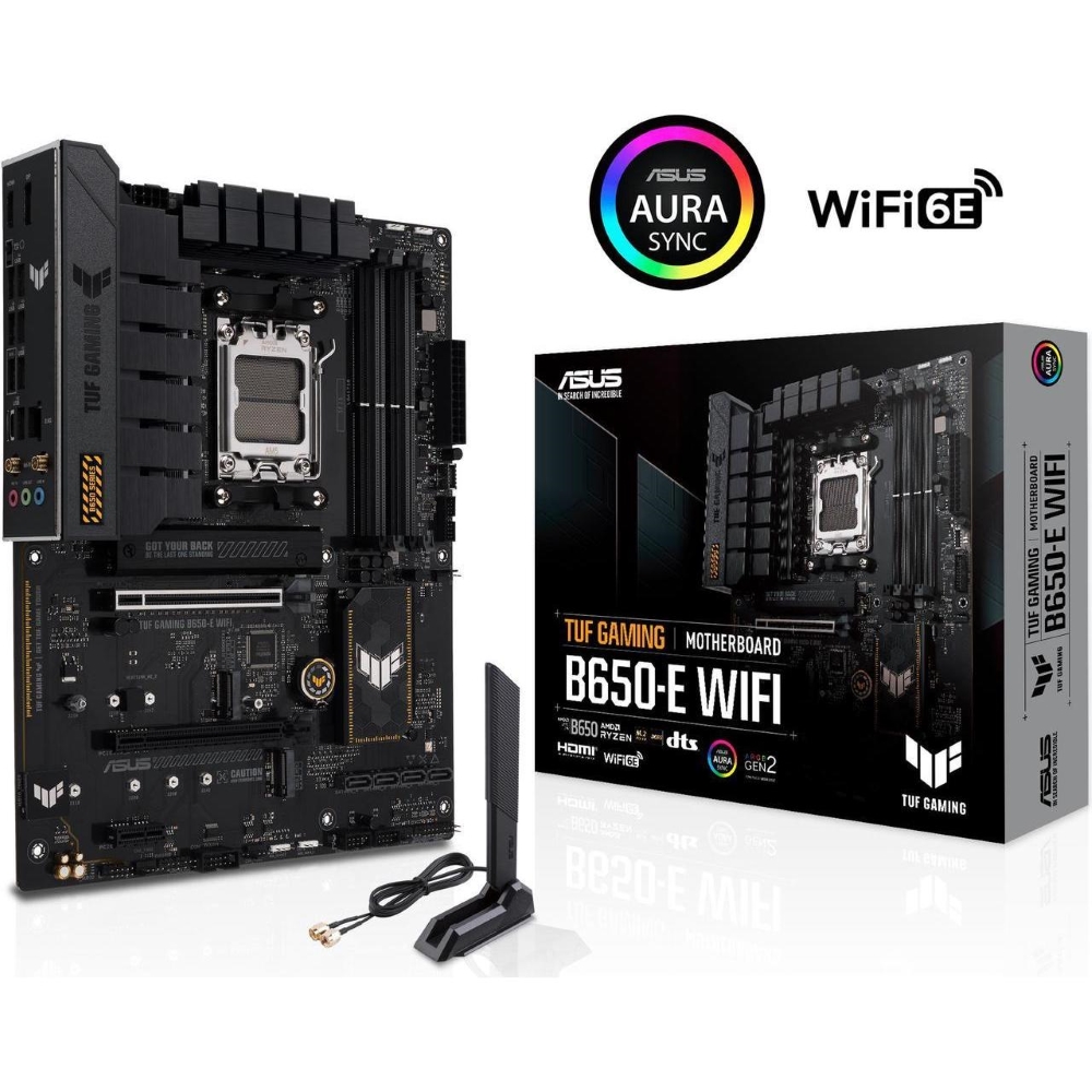 Asus Motherboard:Tuf Gaming B650-E Wifi Gen 2