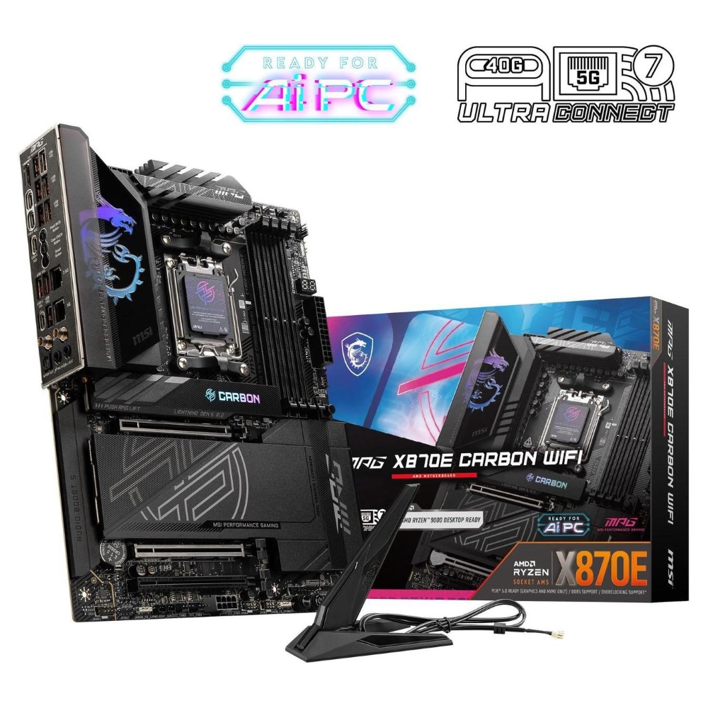 Msi Motherboard:Mpg X870E Carbon