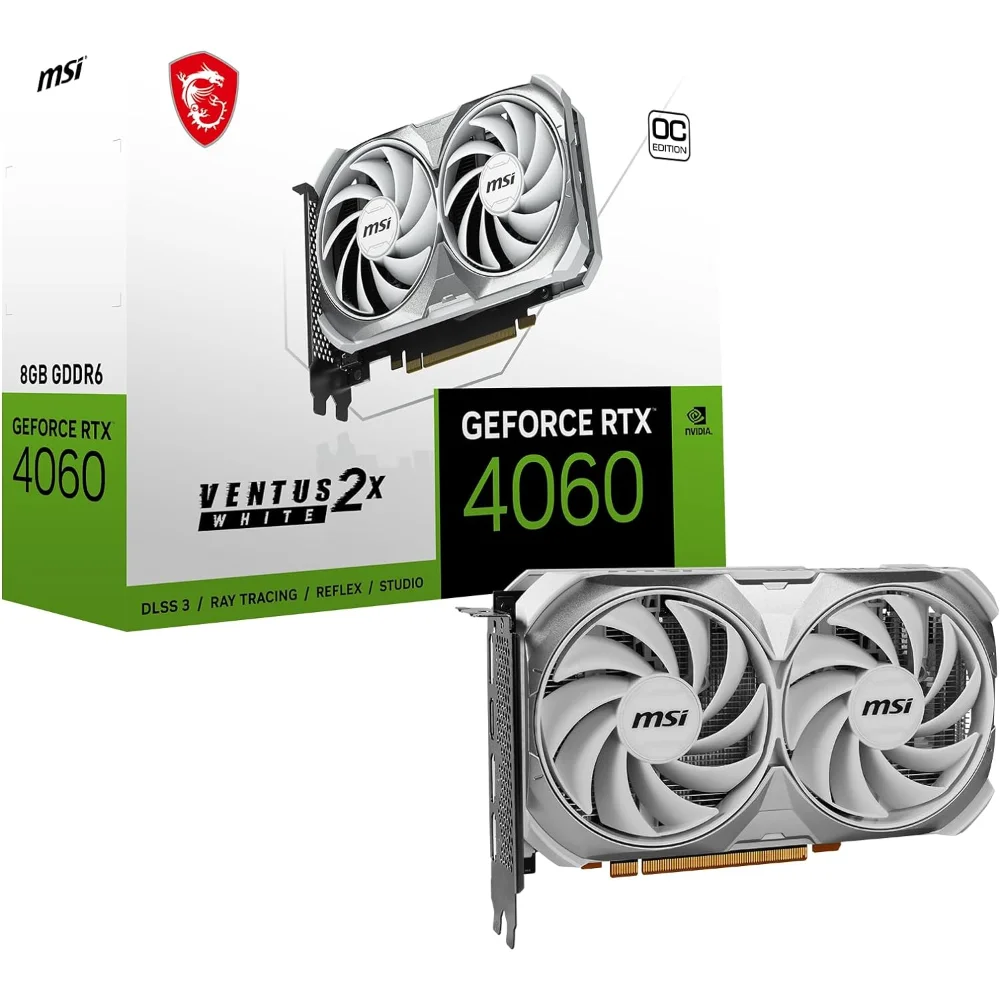 Msi Graphic Card:Ventus 4060 Oc 2X