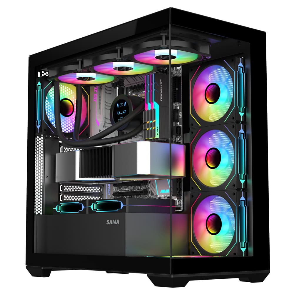 Sama Neview Casing:Sv01 Atx Mid Towe Blk