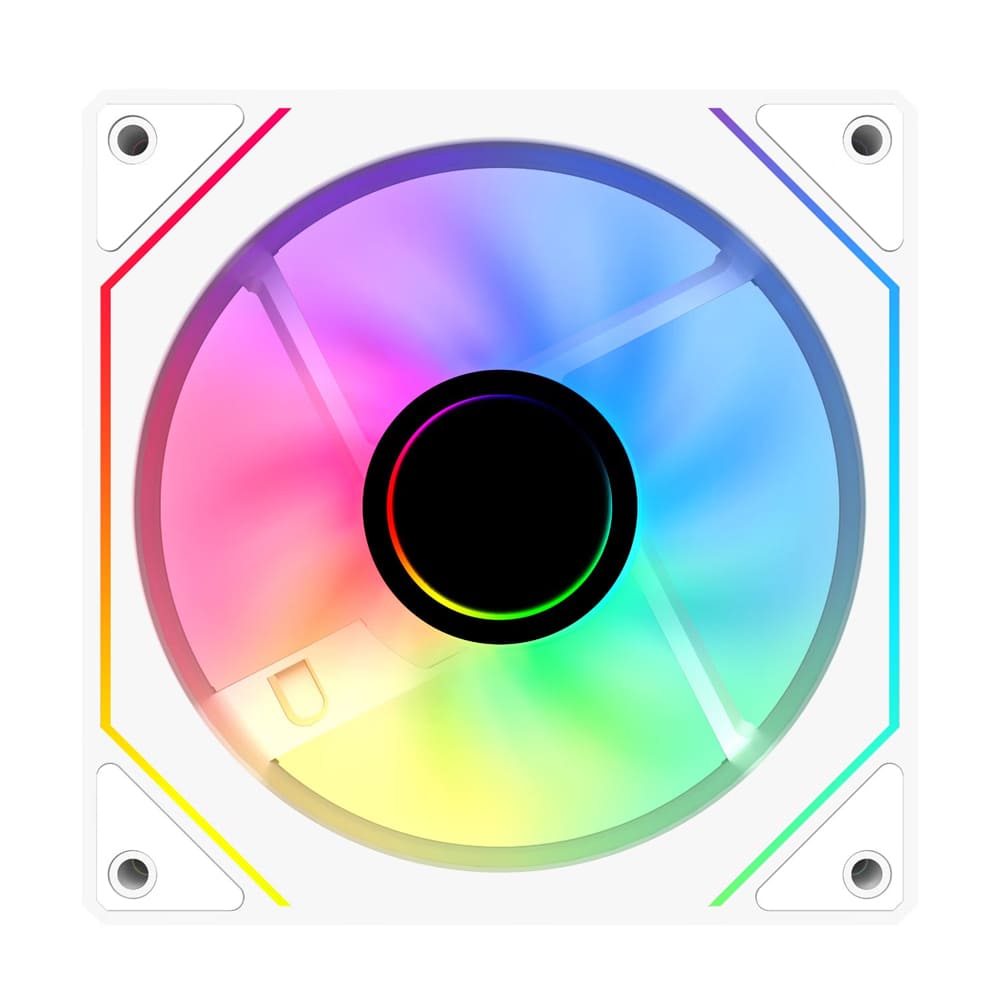 Sama Fans:Yf1202I Halo Argb Fan Wh