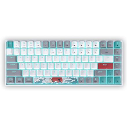Skyloong Keyboard:Gk84 Coral / Red Switches