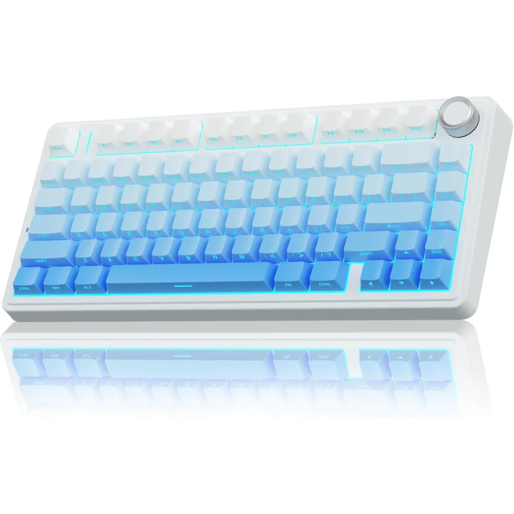 Aula Keyboard:F75 Pro Gradient Blue
