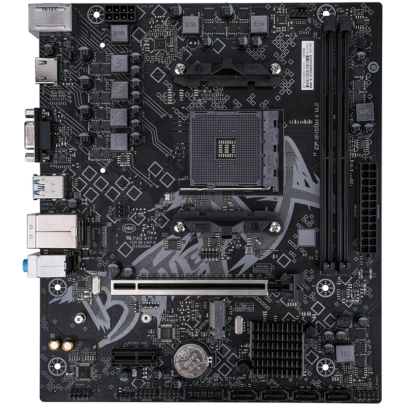 Colorfull Motherboard:B450M-K M.2 Battle-Ax