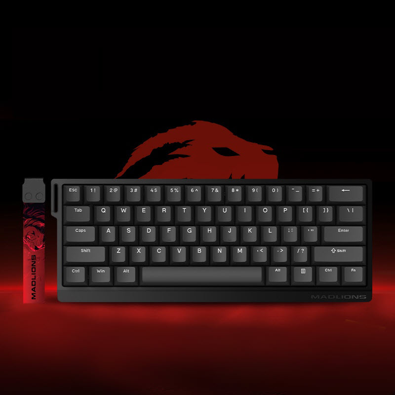 Madlions Keyboard:Mad60 Blk