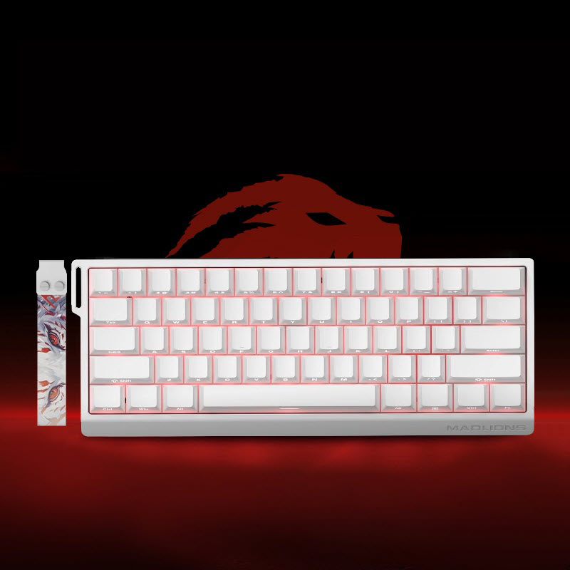 Madlions Keyboard:Mad60 White