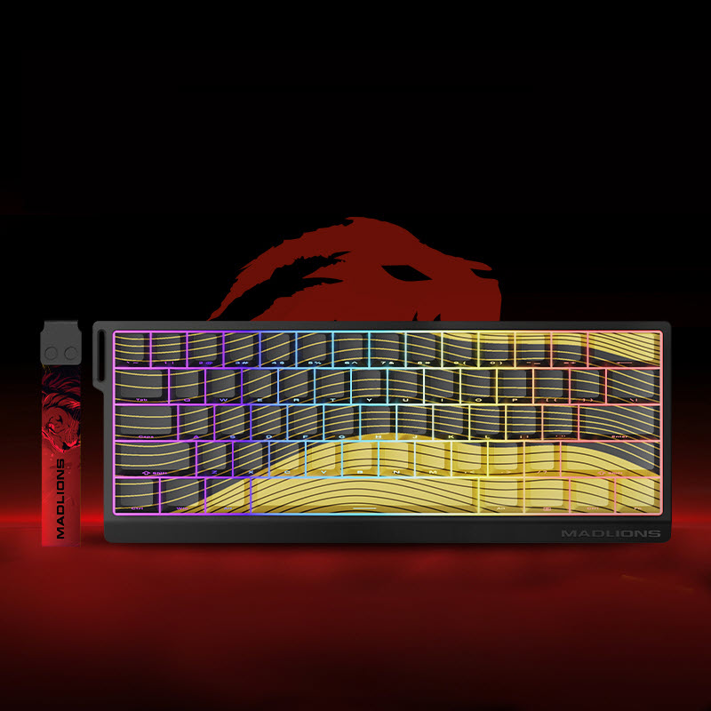 Madlions Keyboard:Mad60He Yellow