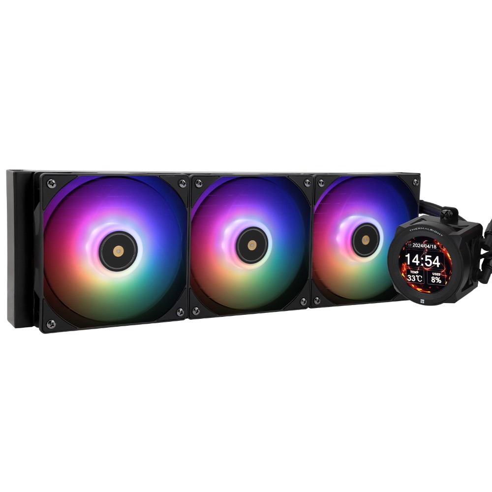 Thermalright Liquid Cooler:Core Vision 360 Lcd Blk