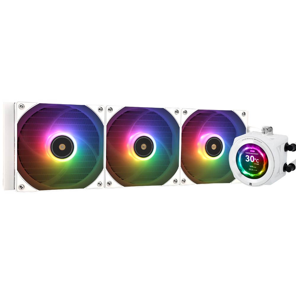 Thermalright Liquid Cooler:Core Vision 360 Lcd Wh