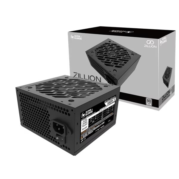 Super Flower  Power Supply:Zillion 550W White