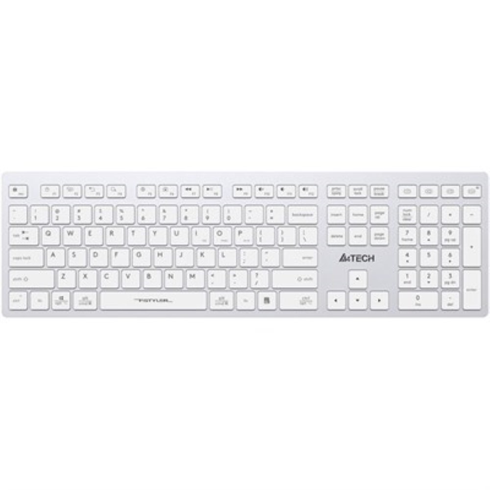A4Tech FBX50C Bluetooth & 2.4G Wireless Keyboard | White