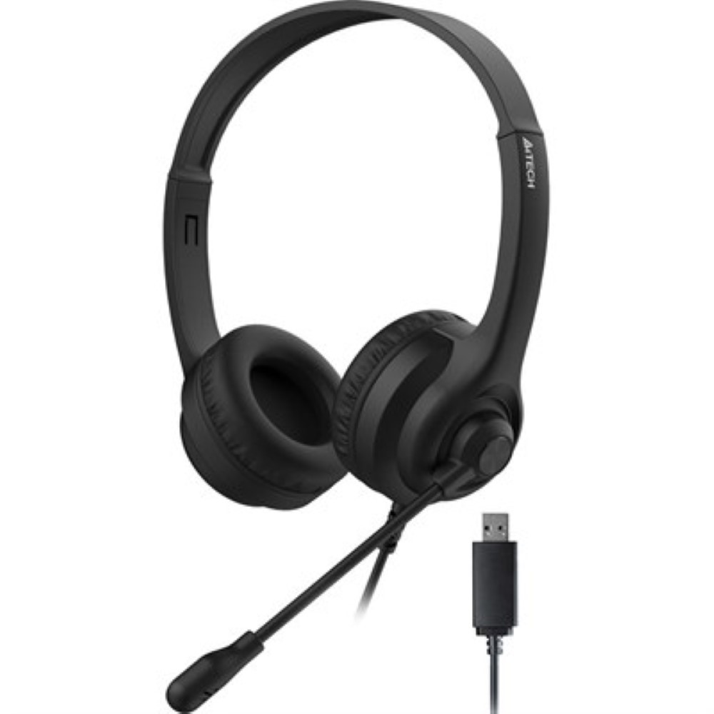 A4Tech Headphones:Hu-8 Black