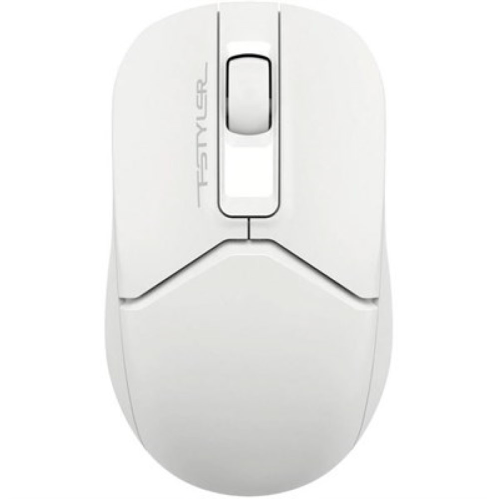 A4tech Fstyler FG12S 1200 DPI Optical Wireless Mouse | White