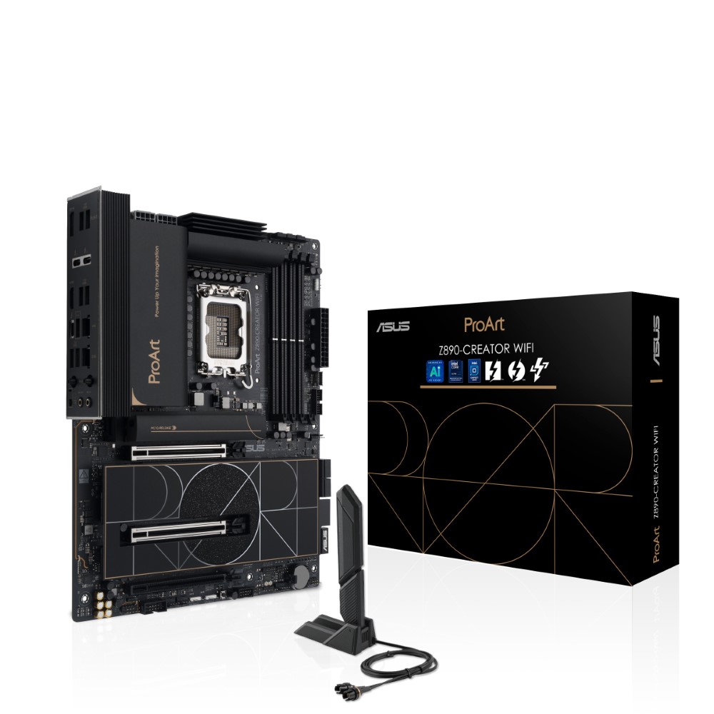 Asus Motherboard : ASUS ProArt Z890-CREATOR WIFI Z890 LGA 1851 ATX Motherboard