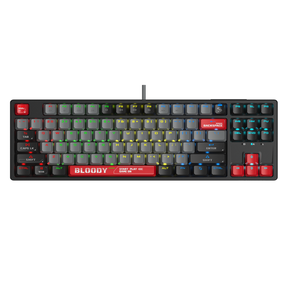 Bloody Keyboard:S87 Energy Red