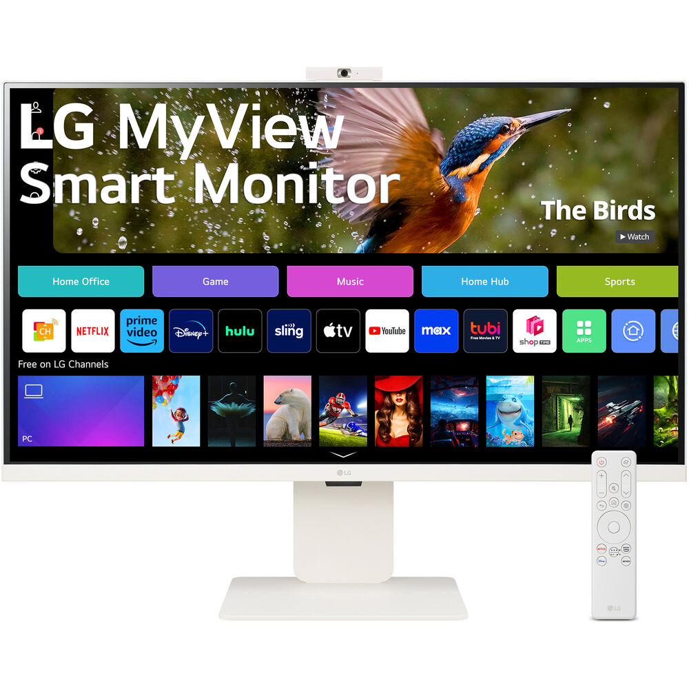 Lg Monitor:32Sr85U 4K Webcam