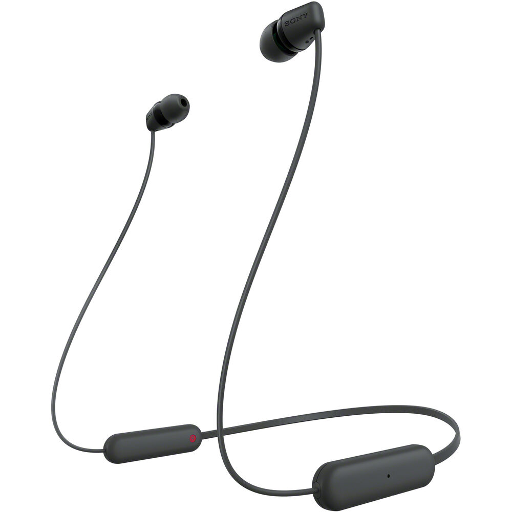 Sony Headphones:Wi-C100 Black