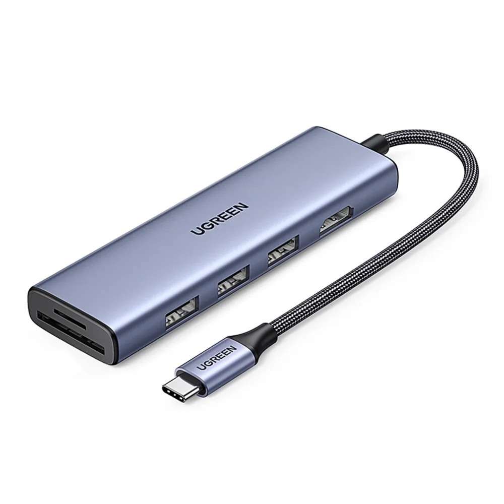 UGREEN 20956A USB-C to HDMI Hub Adapter 3x USB-