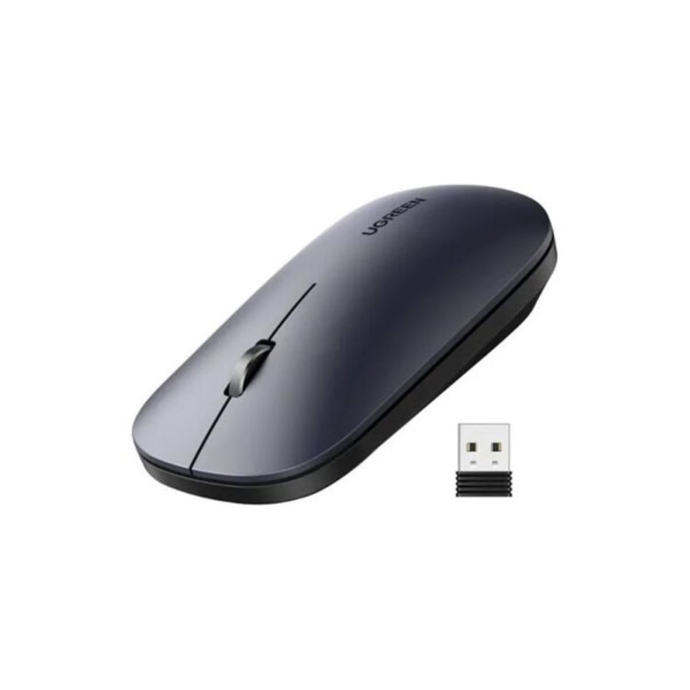 UGREEN 90372 Portable Wireless Mouse (Black)
