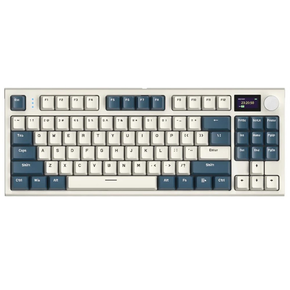 Attack Shark Keyboard:K86 Whale Switch--Retro Blue (Time Machine)