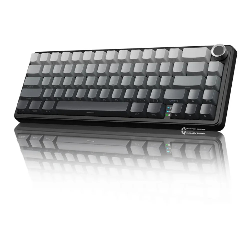 Attack Shark Keyboard:X66 Strawberry Switch – Moonlit