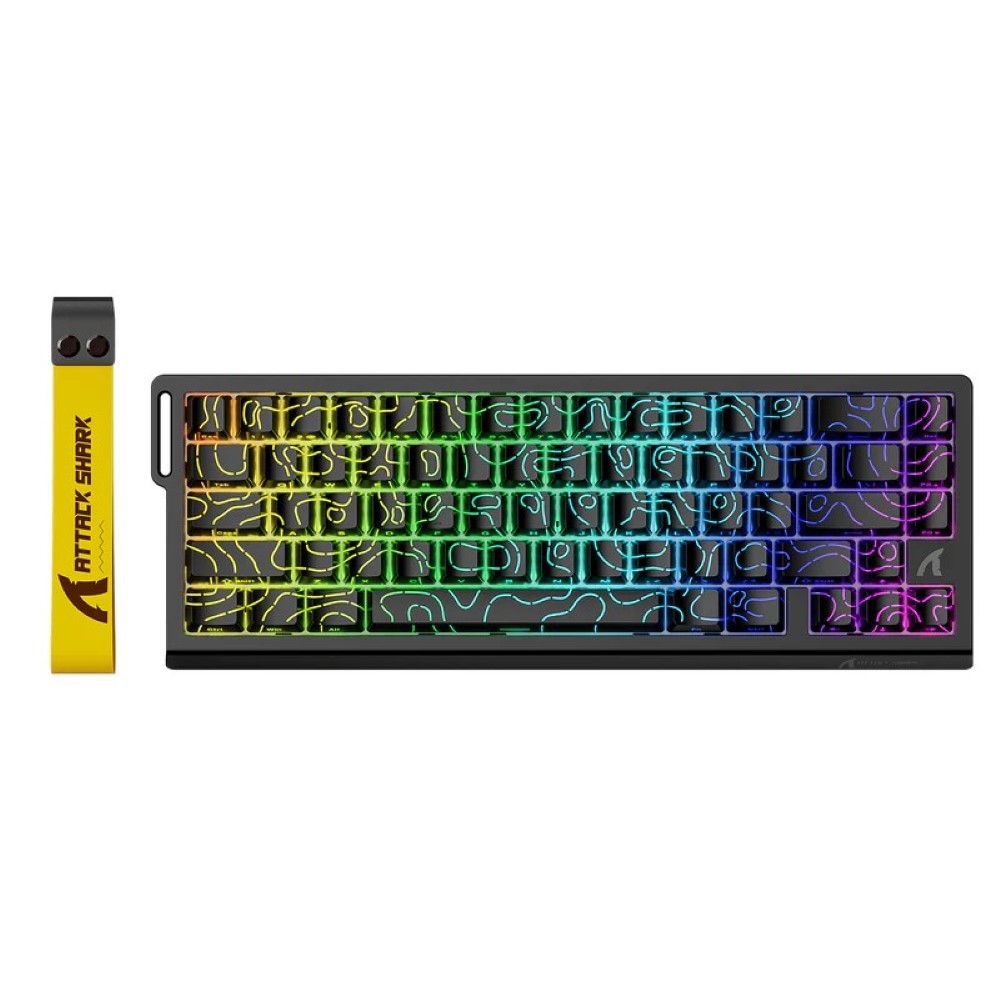 Attack Shark Keyboard:X68He Rapid Trigger-Black
