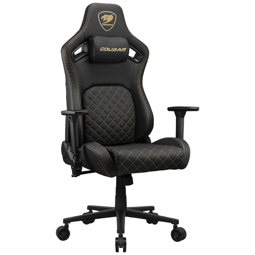 Cougar Chairs:Defensor Ergonomic Black-Gold