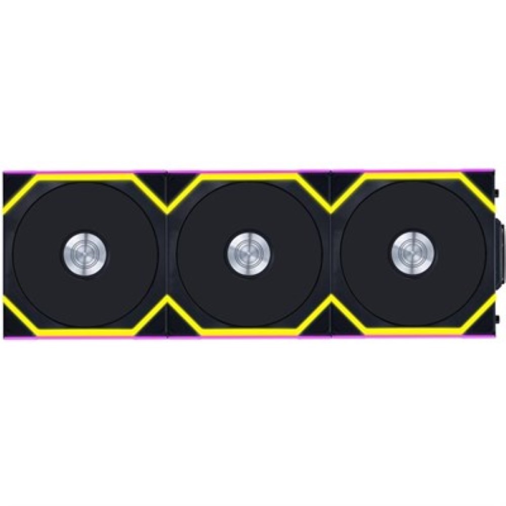 Lian Li Fans:Sl 120  Reverse Blade 3X Blk