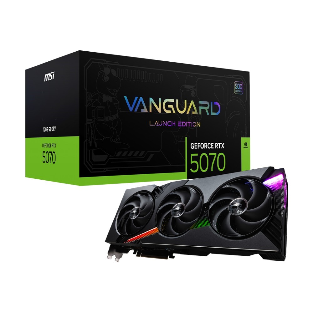 Msi Graphic Card:5070 12Gb Vanguard Soc