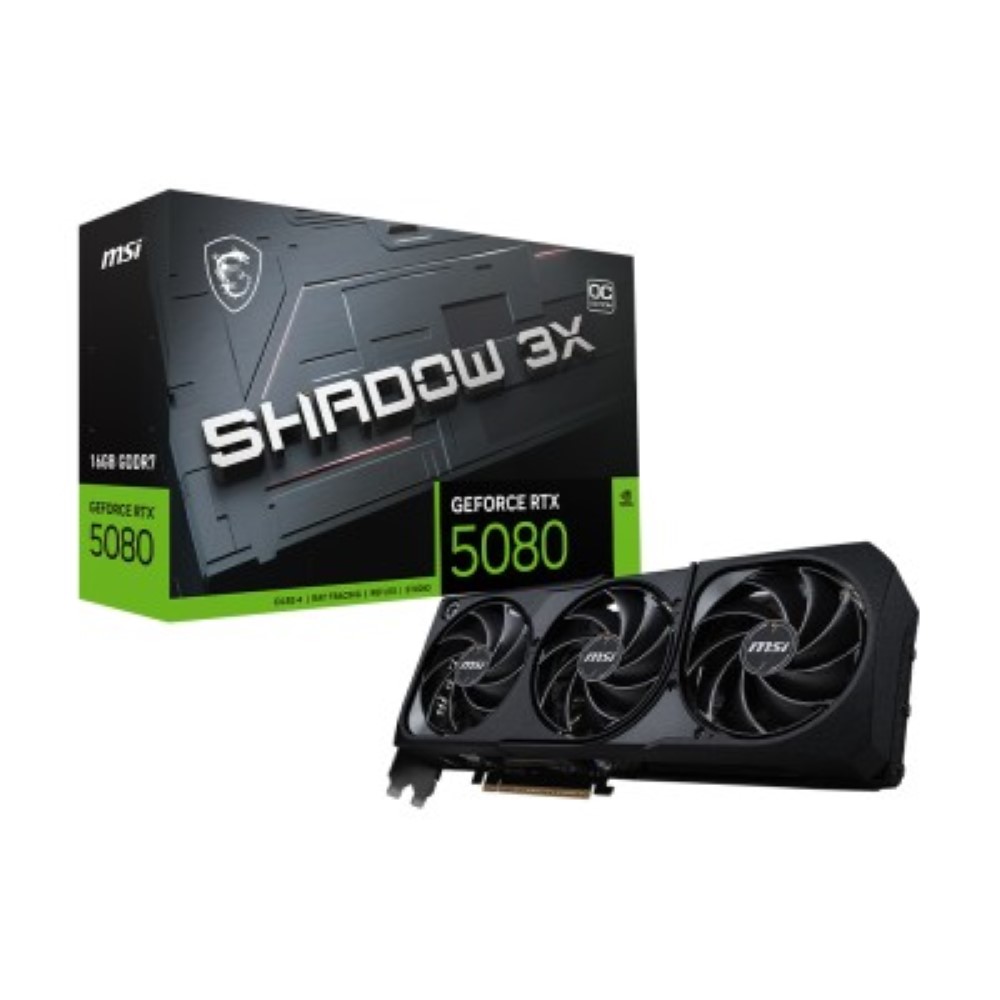 Msi Graphic Card:5080 Shadow 3X 16Gb