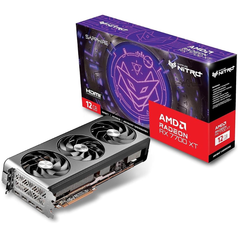 Sapphire New Graphics Card:7700 Xt  Nitro+ Radeon 12Gb