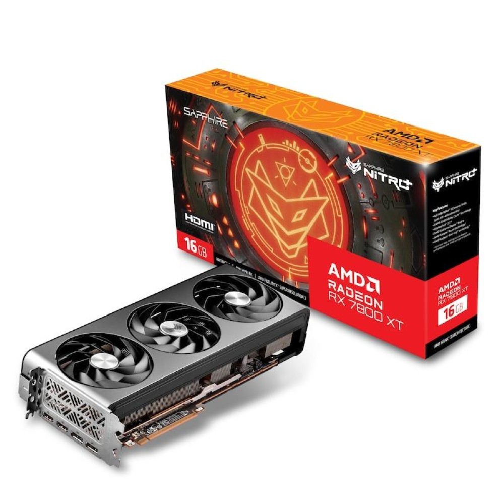 Sapphire New Graphics Card:Nitro + Rx 7800Xt 16Gb