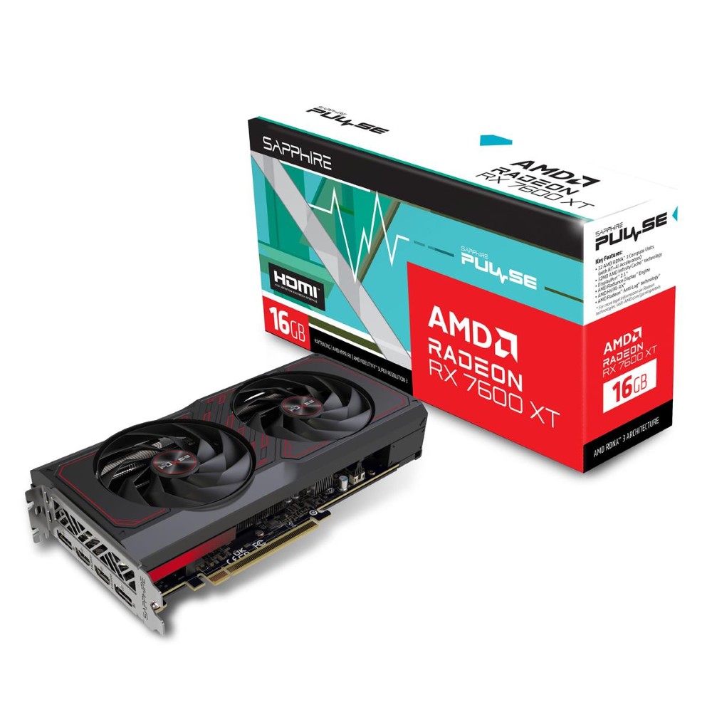 Sapphire New Graphics Card:7600Xt Pulse