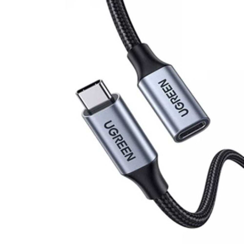 UGREEN 80810 USB Type C Male to Female 0.5m Extension Cable