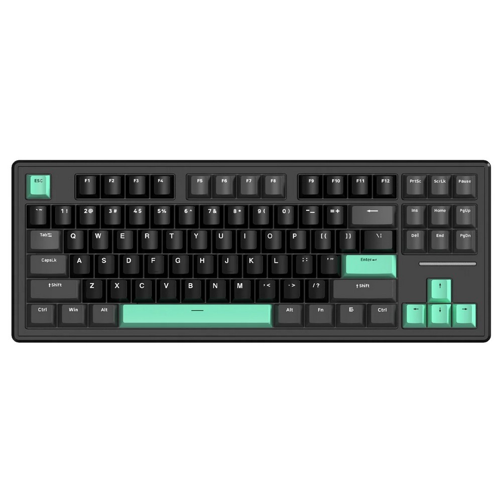 Attack Shark Keyboard:M87 Black Green
