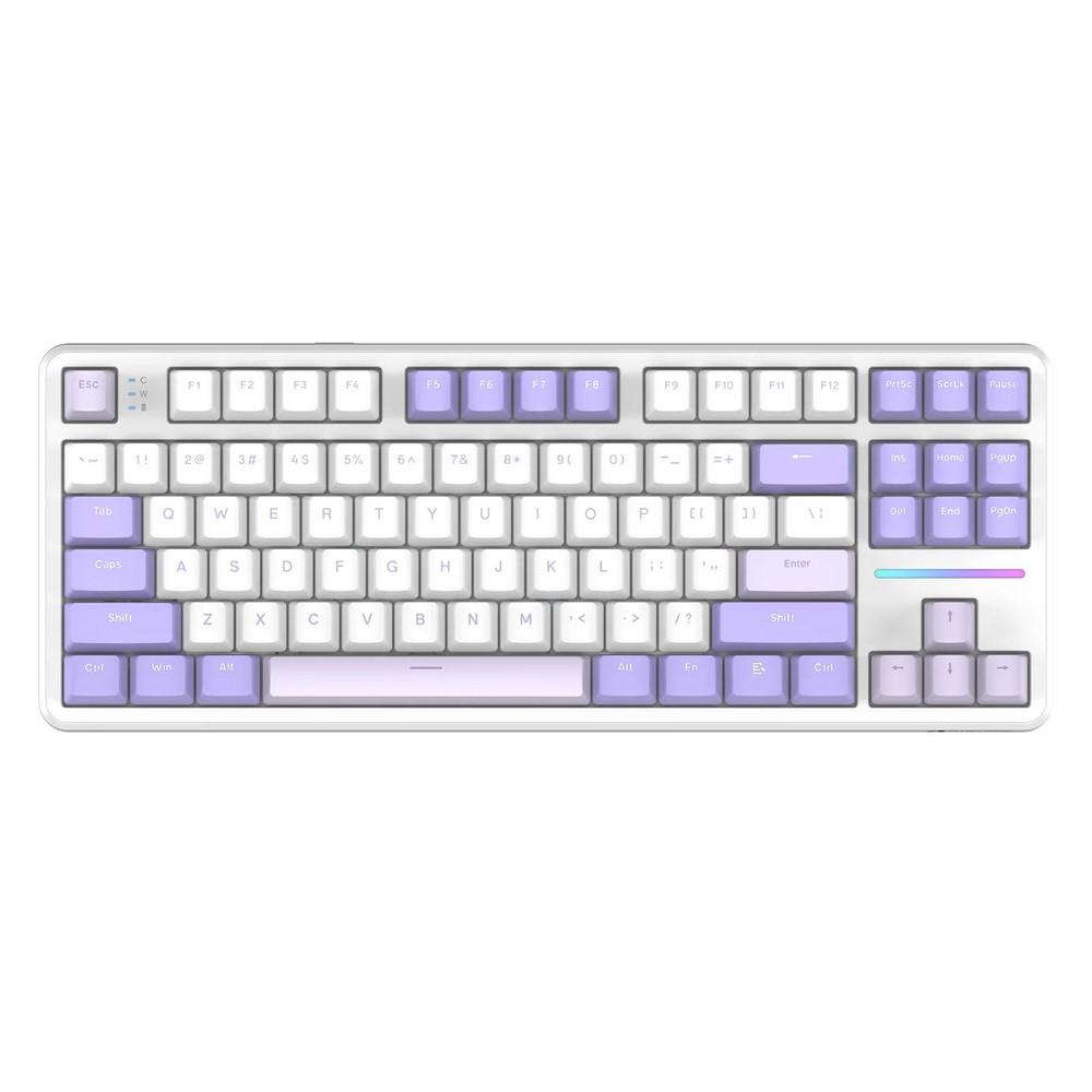 Attack Shark Keyboard:X87 Tri-Mode Twilight Purple