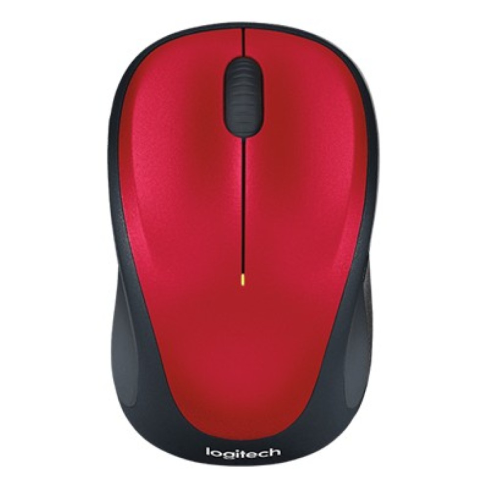 Logitech M235 Wireless Mouse Red 910-003412