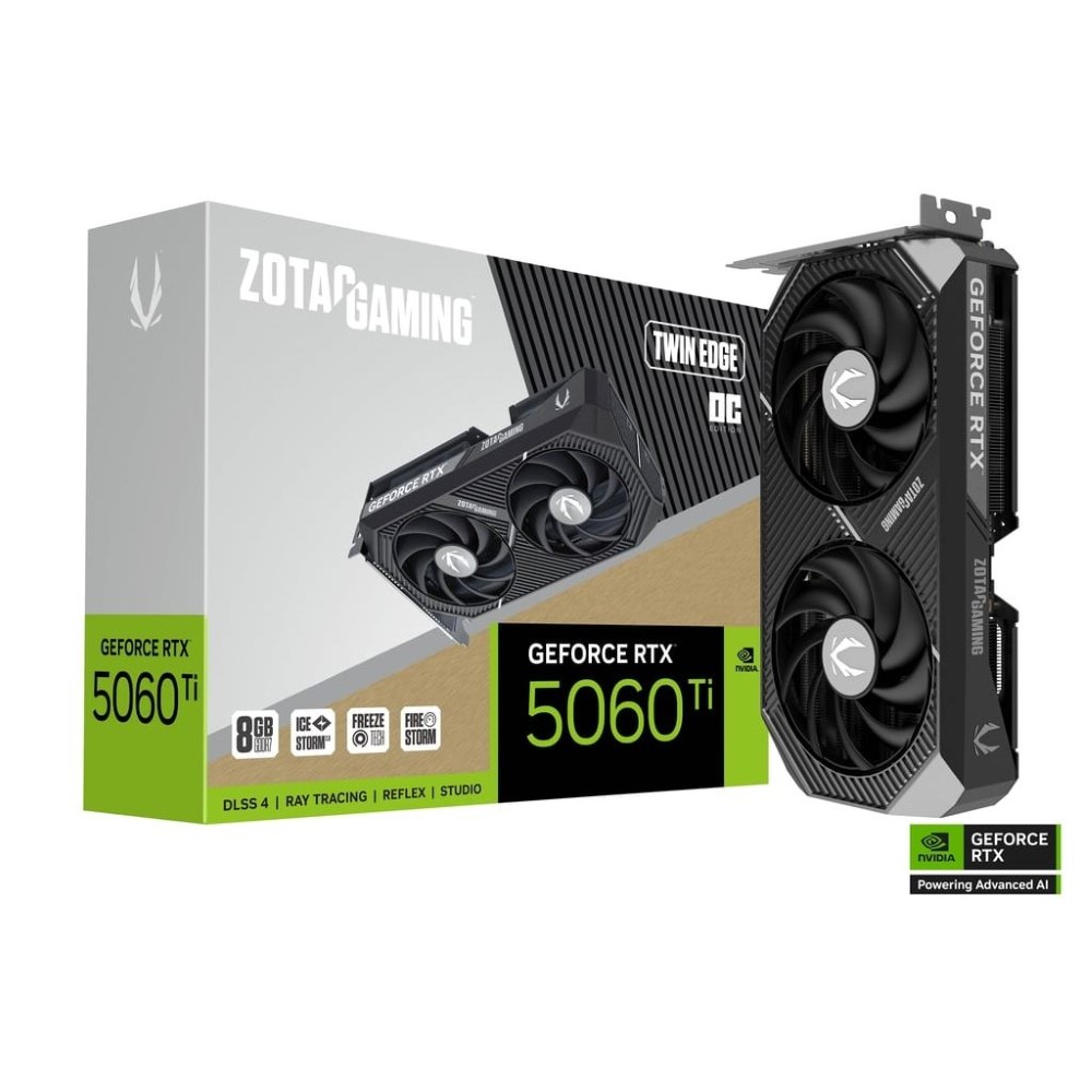 Zotac Graphic Card:5060 Ti Twin Edge Oc 8Gb