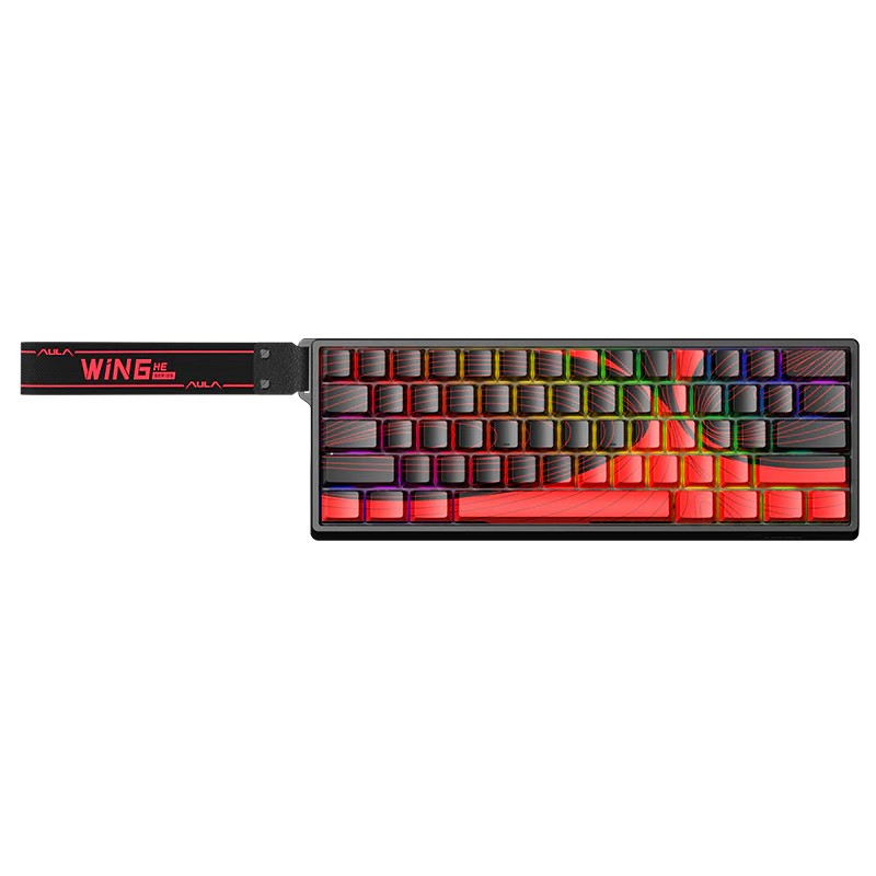 Aula Keyboard:Win60 Max Blk-Magnetic Switch