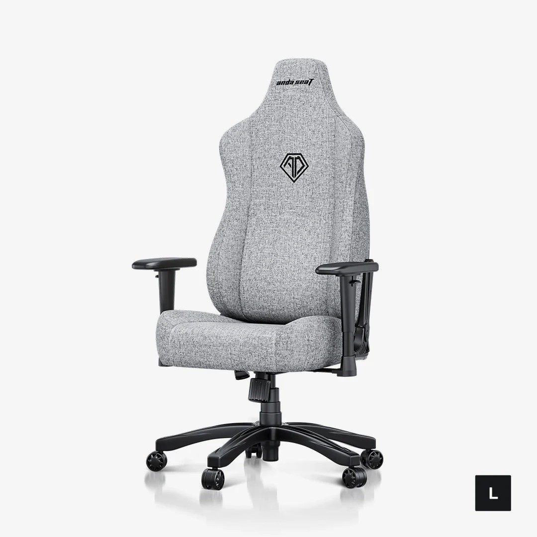 Anda Seat Novis Series Best Budget Ergonomic Fabric Gaming Chair Ash Gray